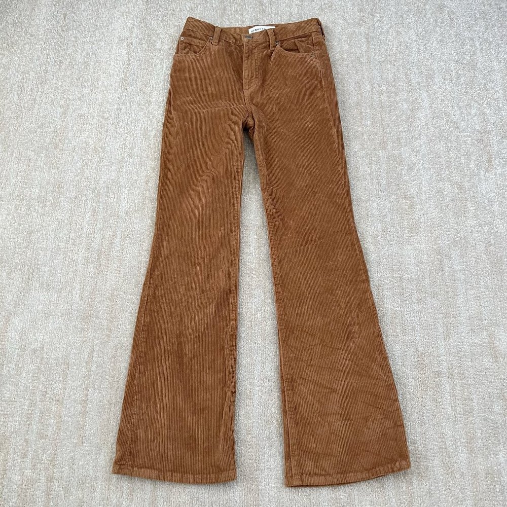 Aritzia Brown Flare & Wide Leg Jeans
